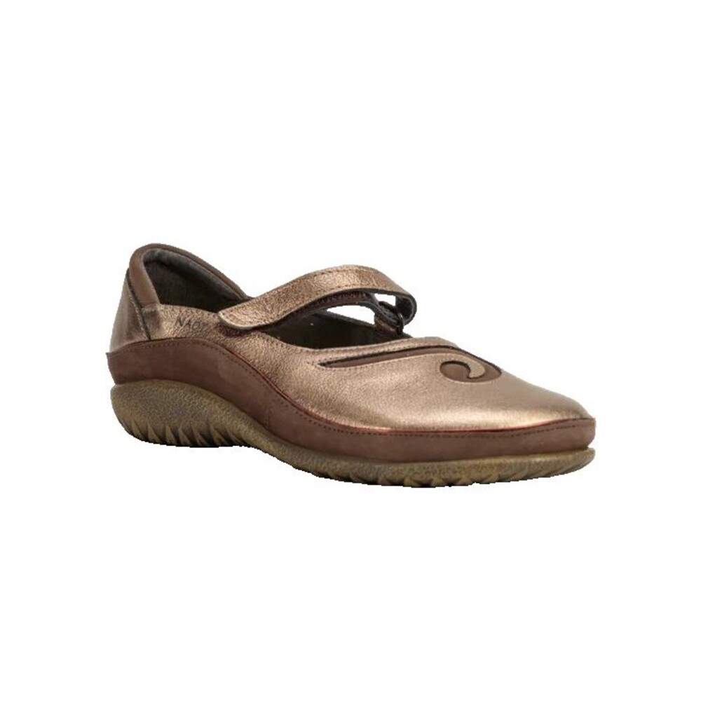 NAOT Women’s Matai Mary Jane Flat size 38/7.5 Genuine Leather Suede Combo